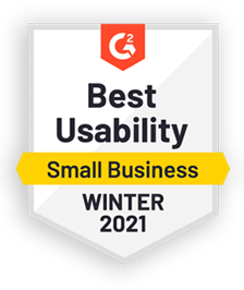 Awarded Best Usability - Small Business 2021